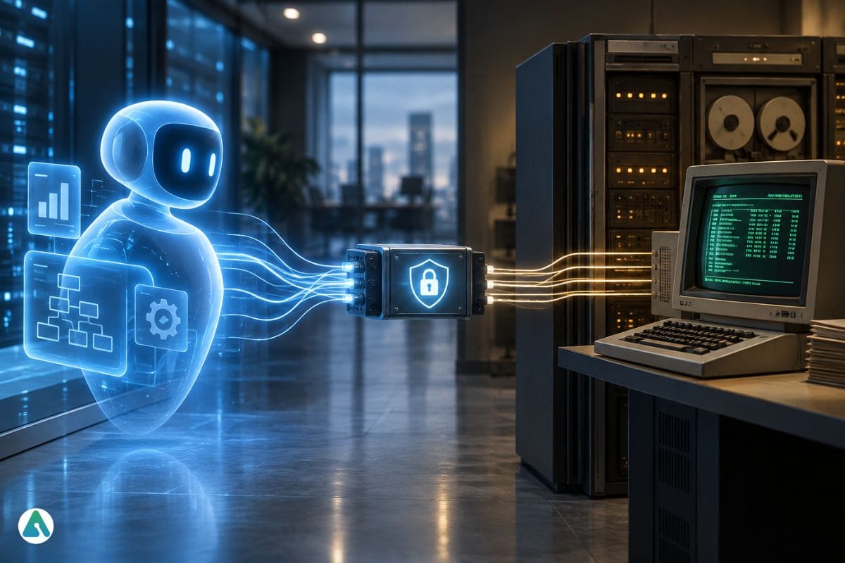 How an Agent Reaches a Legacy System