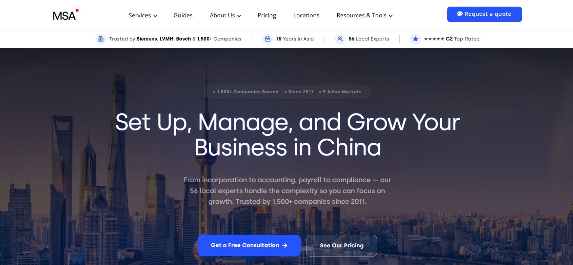 MSA Asia