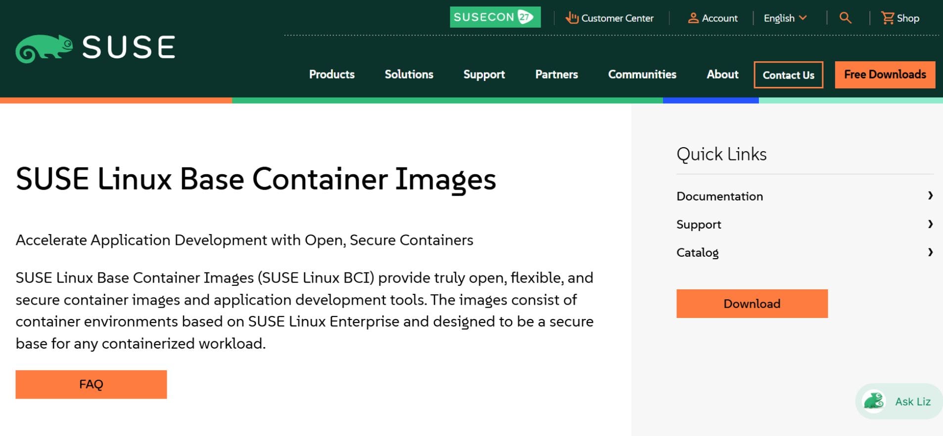 SUSE Base Container Images