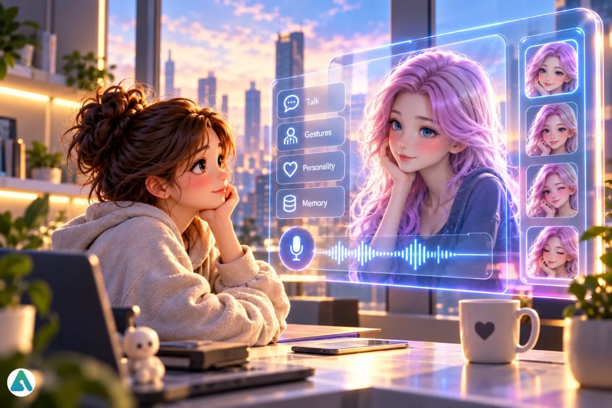 What Is an Animated AI Companion