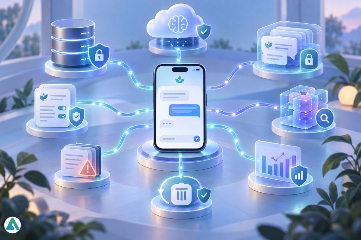 Where Does User Data Go Inside an AI Mental Health App? 