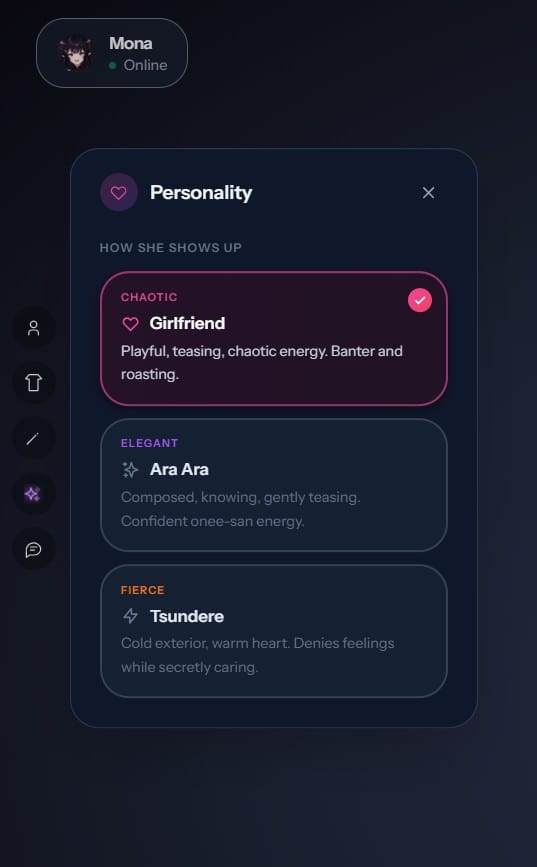 aethrisai personality