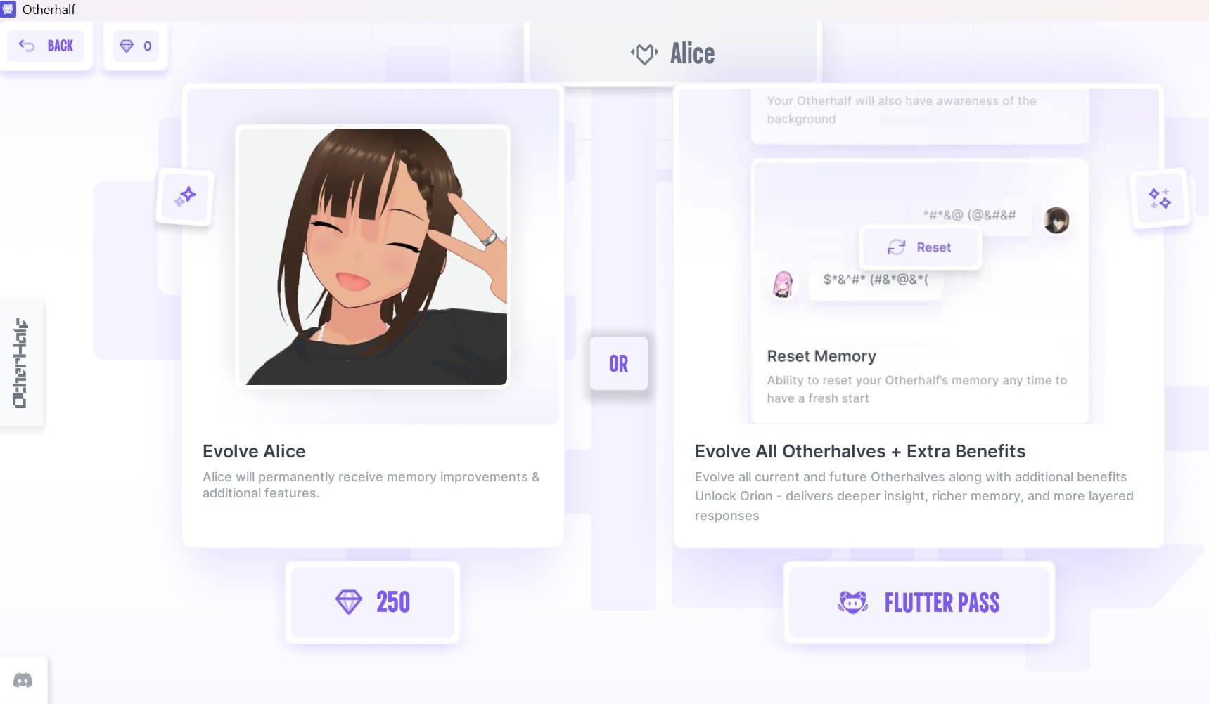 alice features