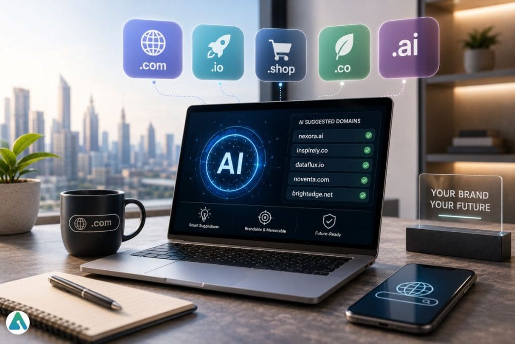 best AI domain generators