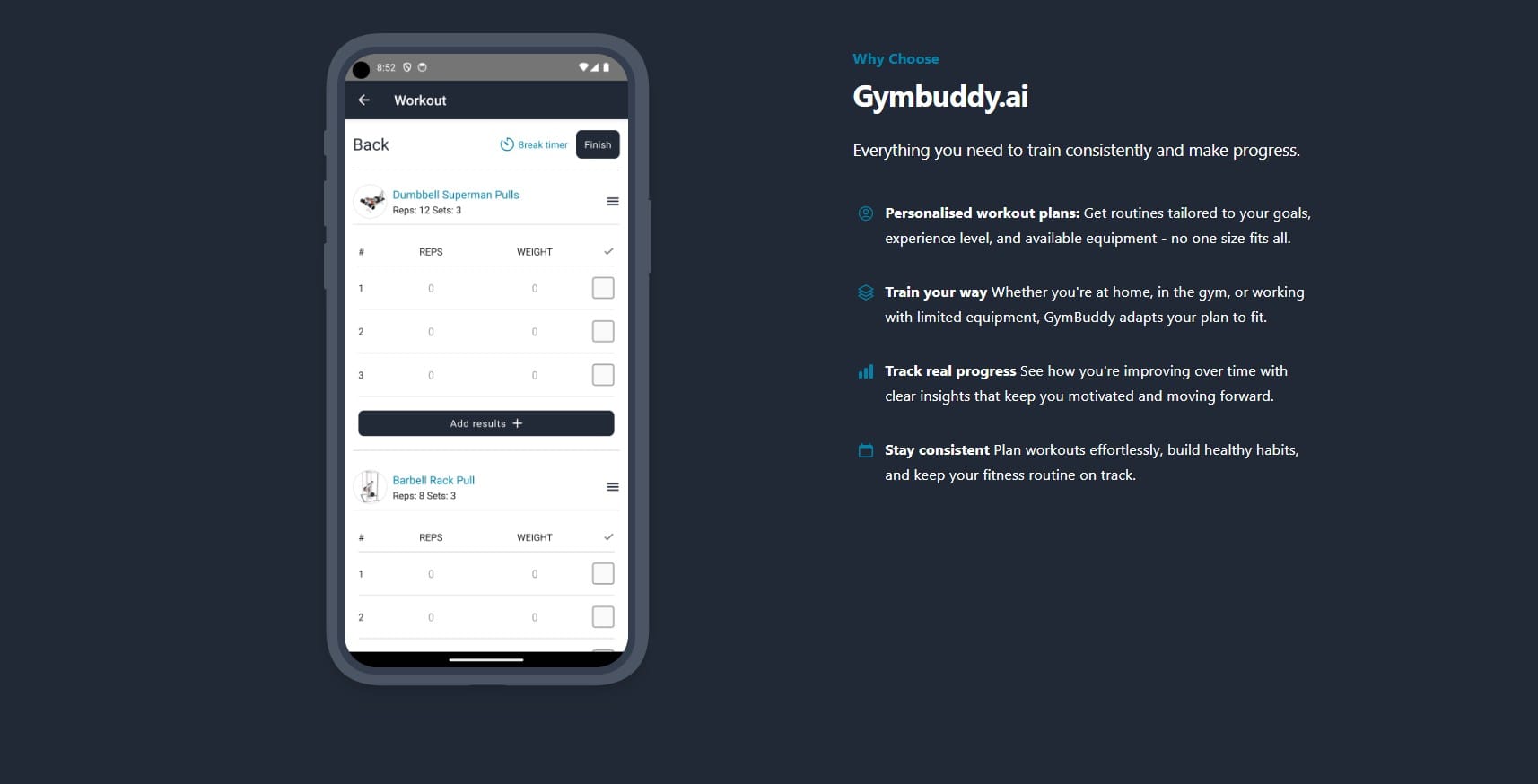 gymbuddy ai why choose
