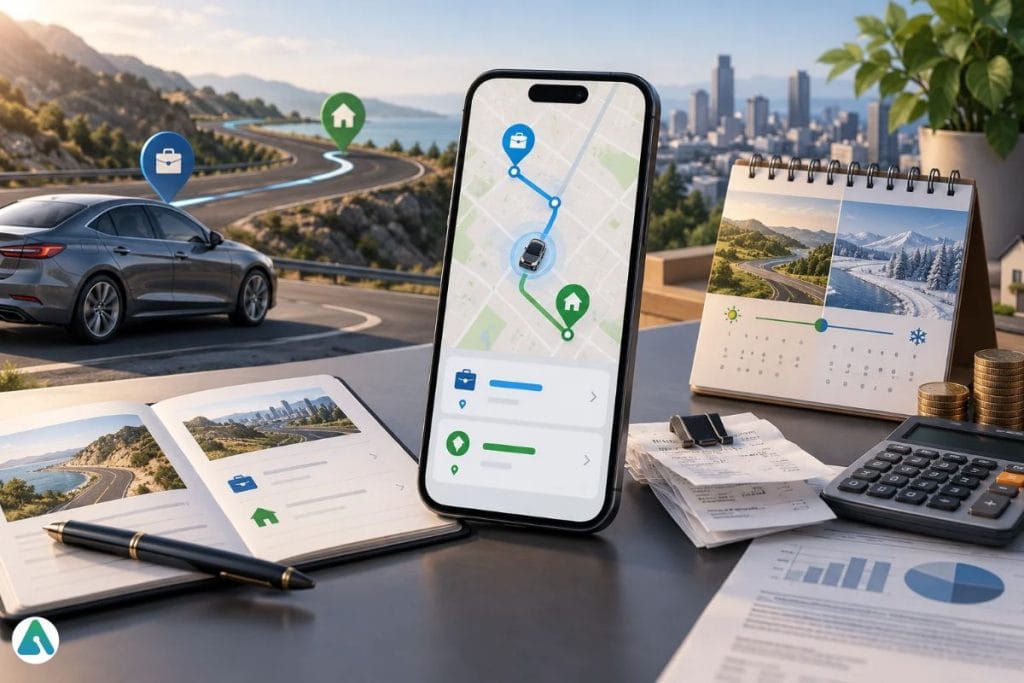 mileage tracking app