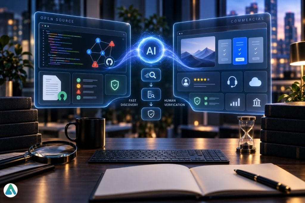 open source vs commercial software