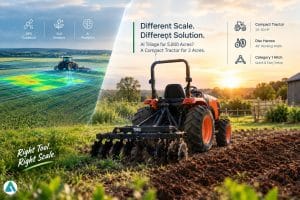 small acreage tillage 