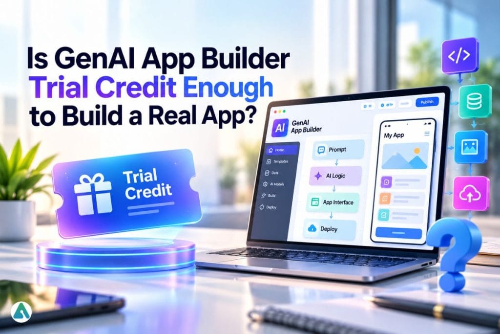 trial credit for genai app builder