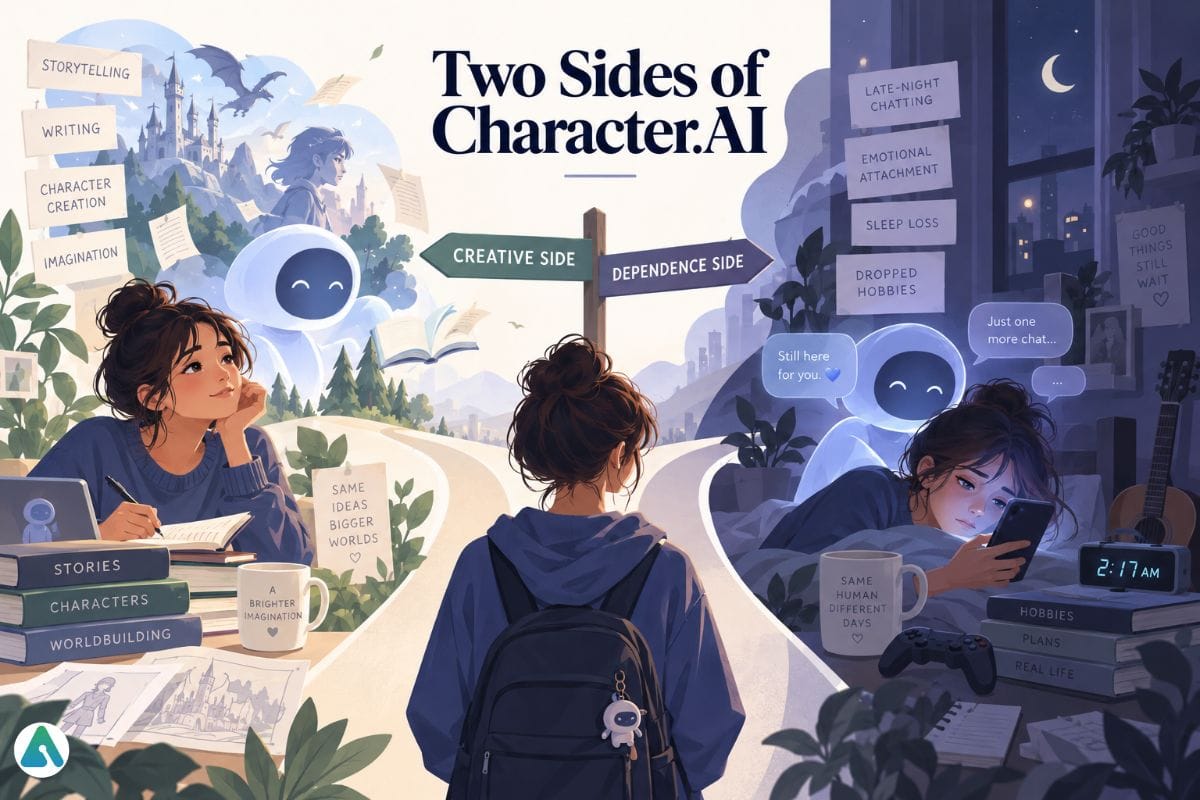 two sides of character ai