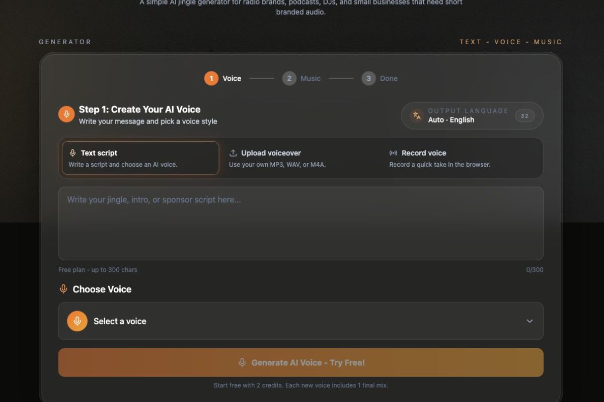 AI Jingle Maker net