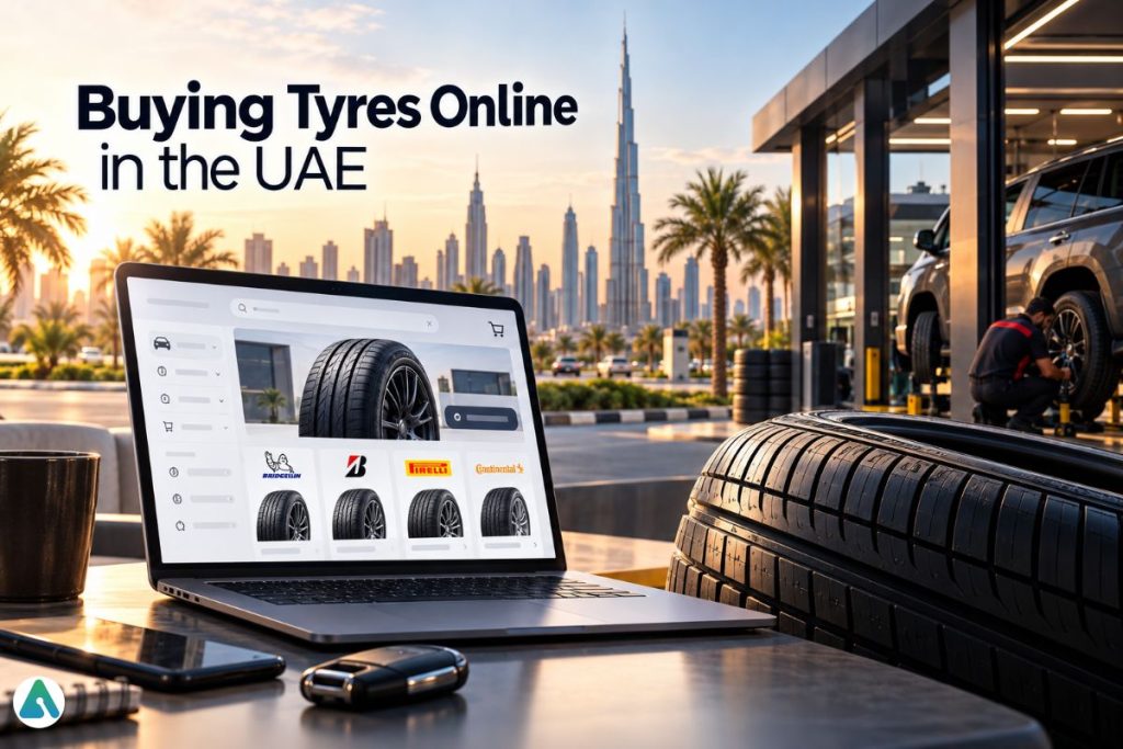 Buying tyres online in UAE