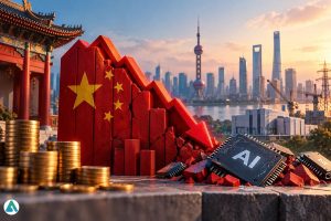 China AI stock crash