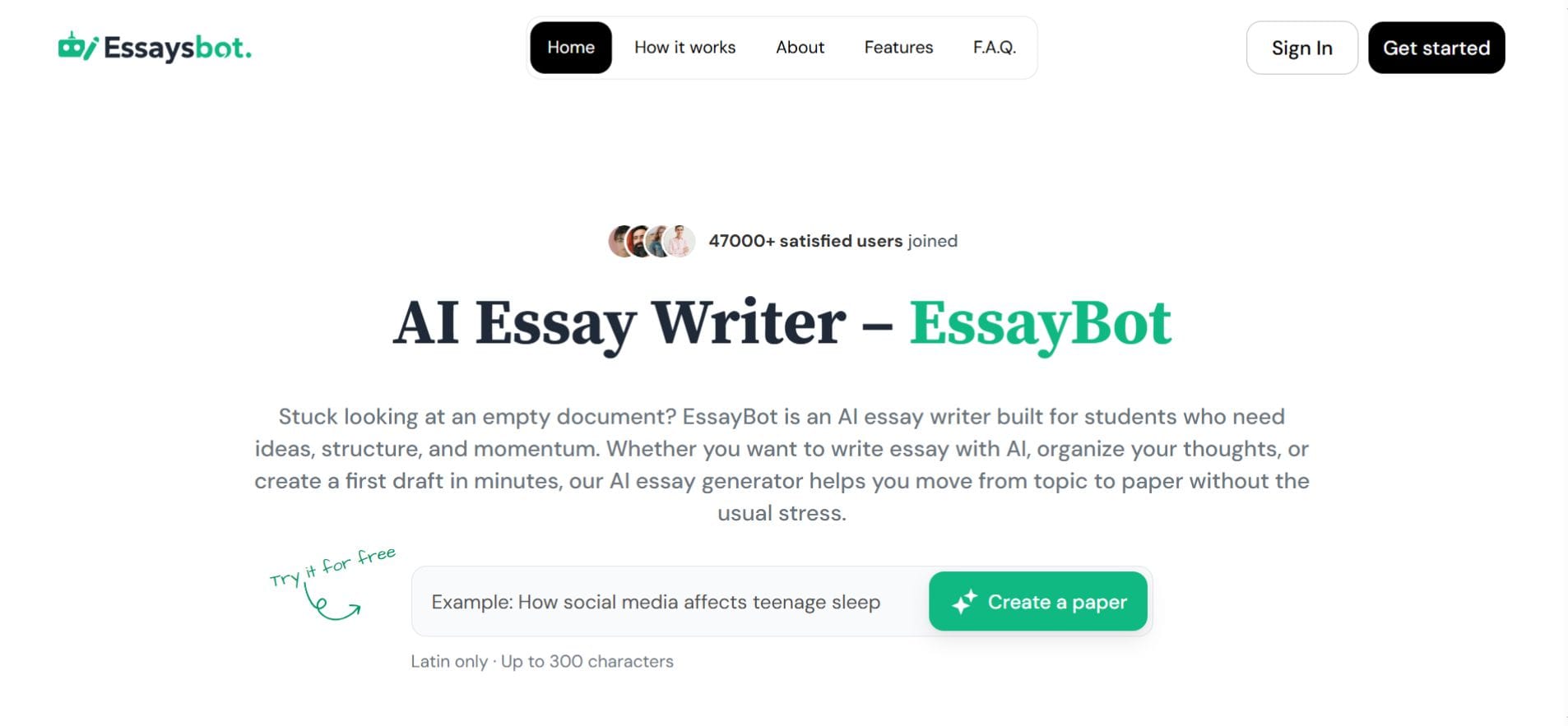EssaysBot