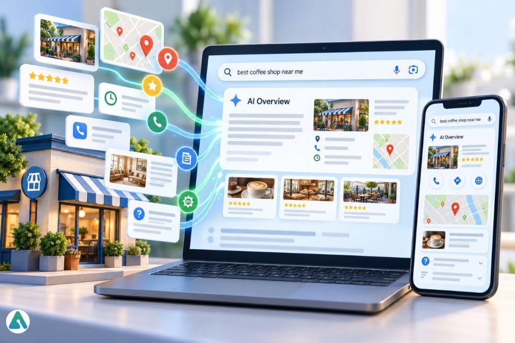 Google AI Overviews for local businesses