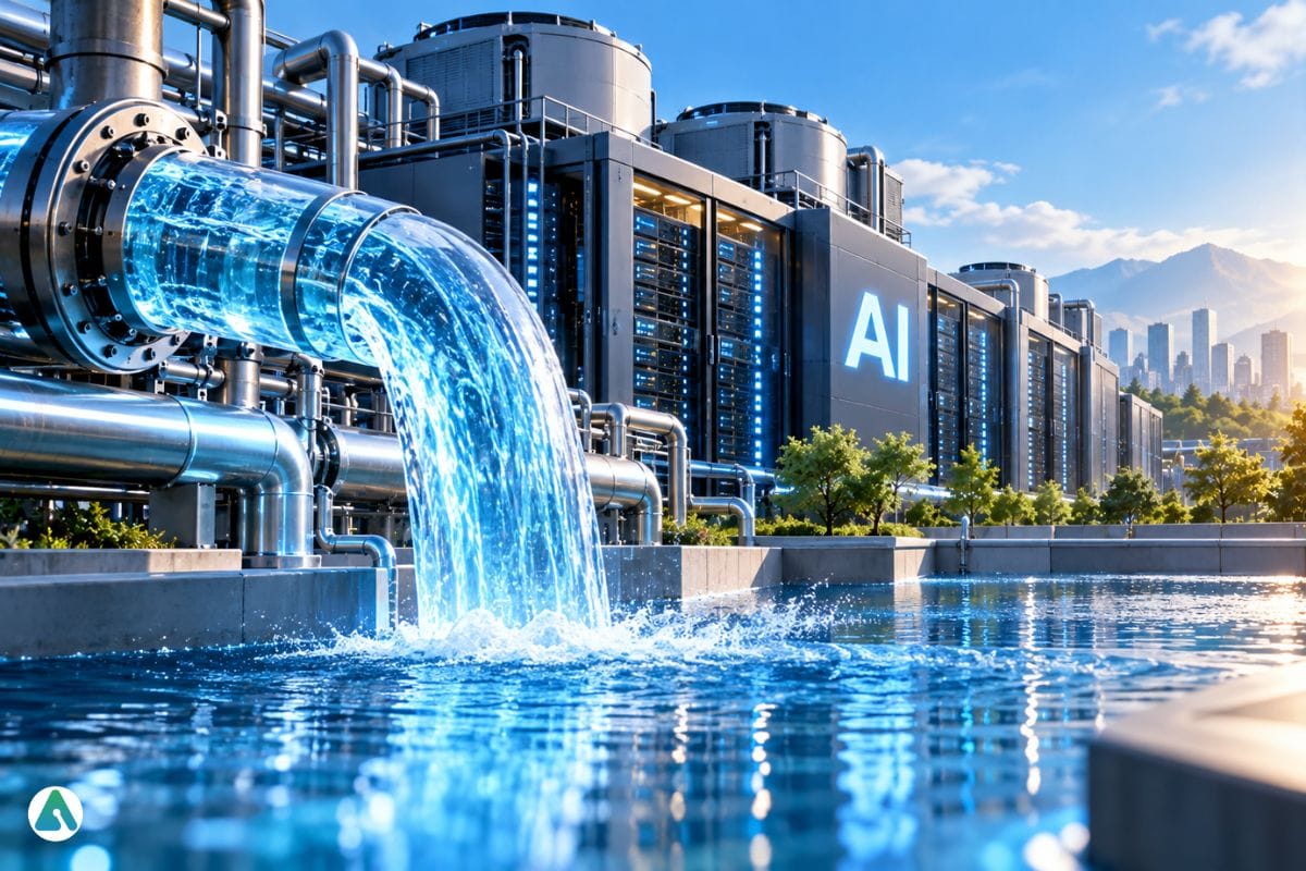 How much water does AI use