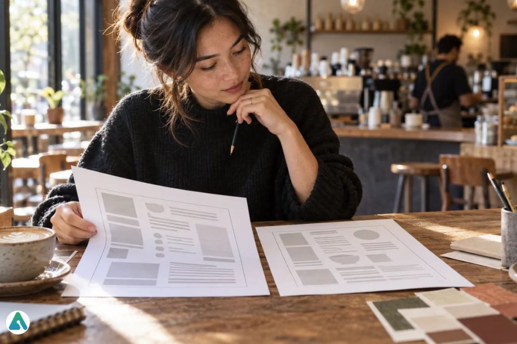 A translation brief begins with a human decision: which wording, units, and visual details should change for the local market.
