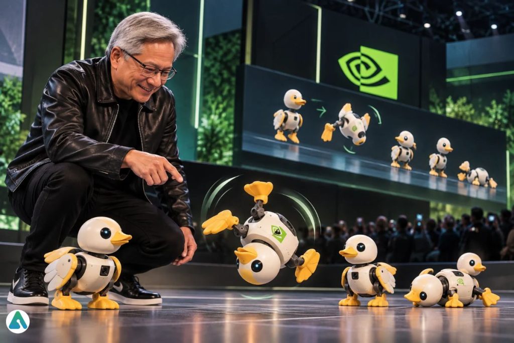 Nvidia robot duck
