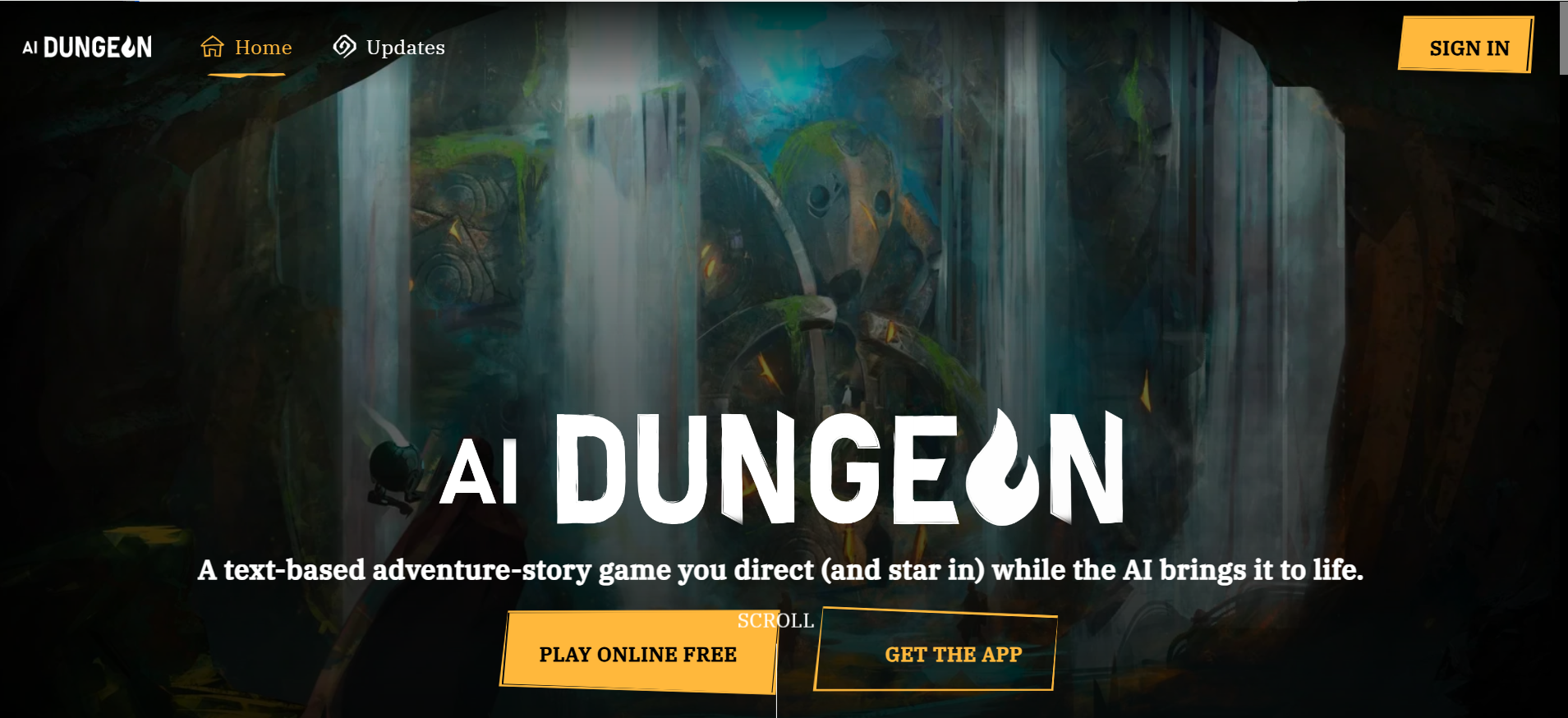 AI dungeon