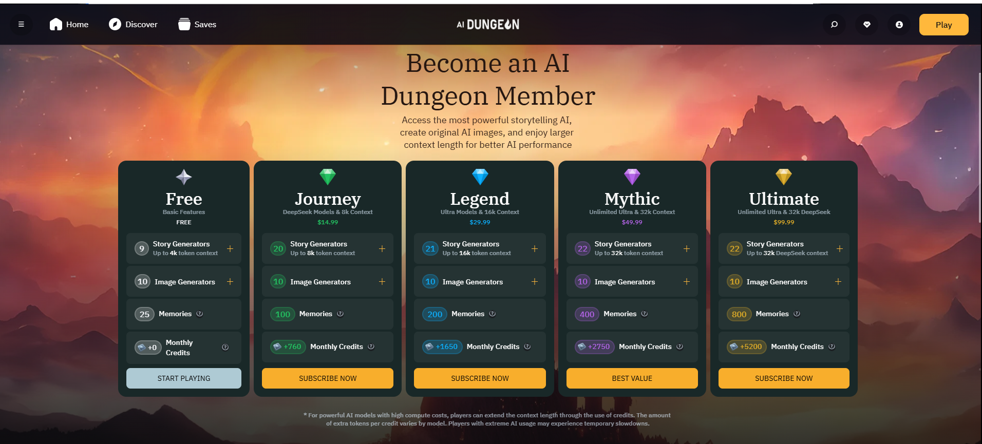 AI dungeon