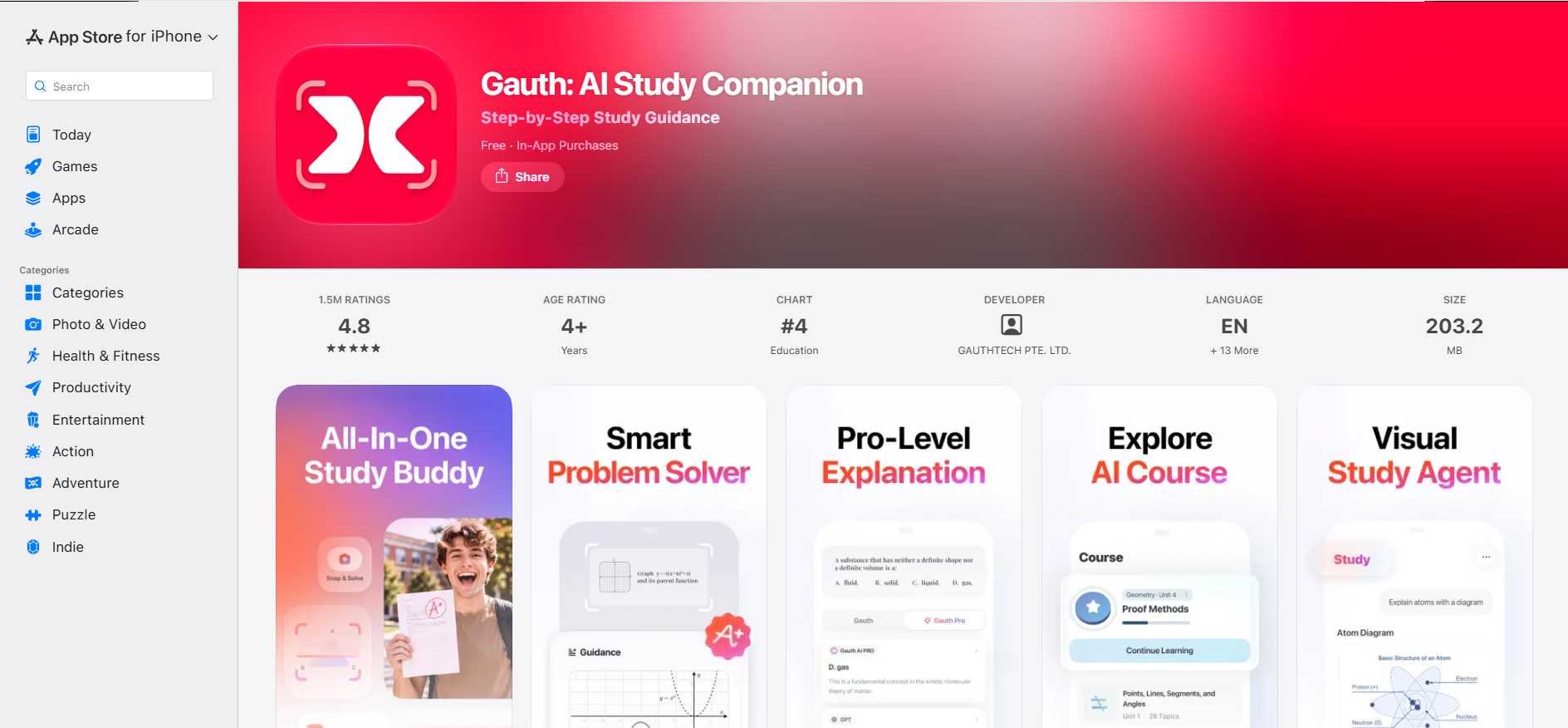 Gauth scanner