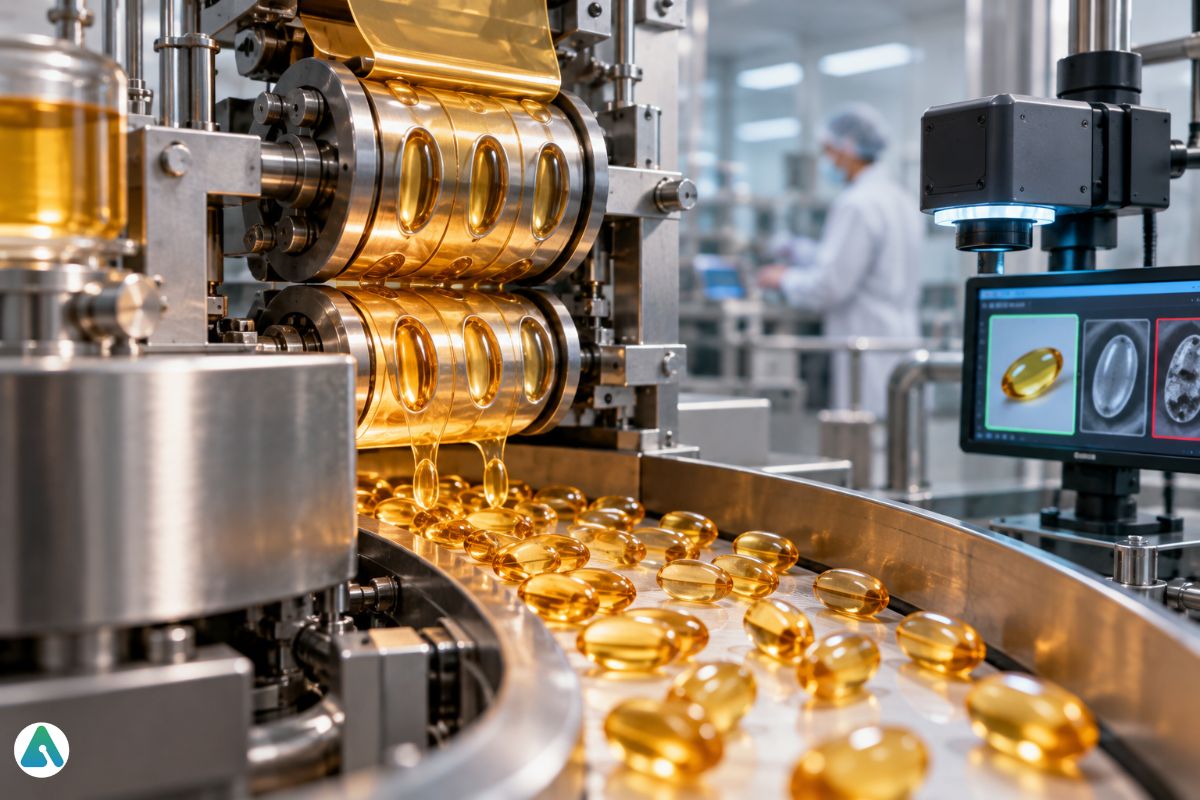 Softgel manufacturing process