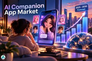ai companion app market growth 2025 report