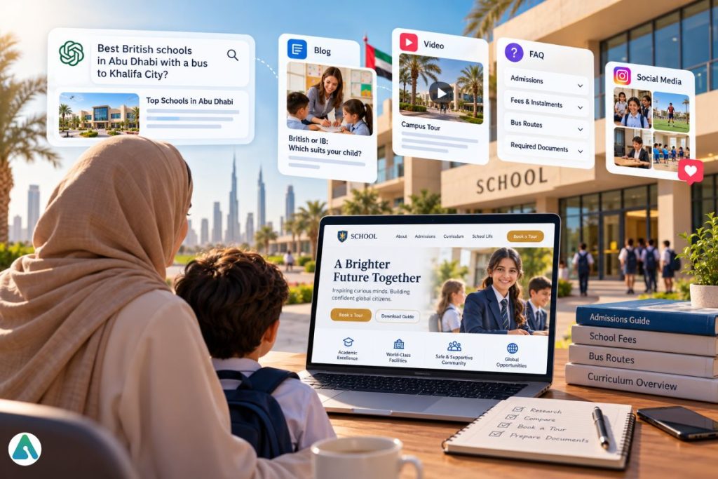 education content strategy UAE