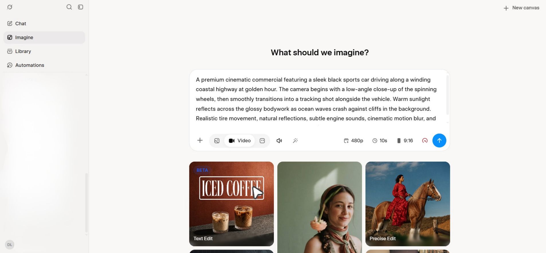 generate video with grok imagine