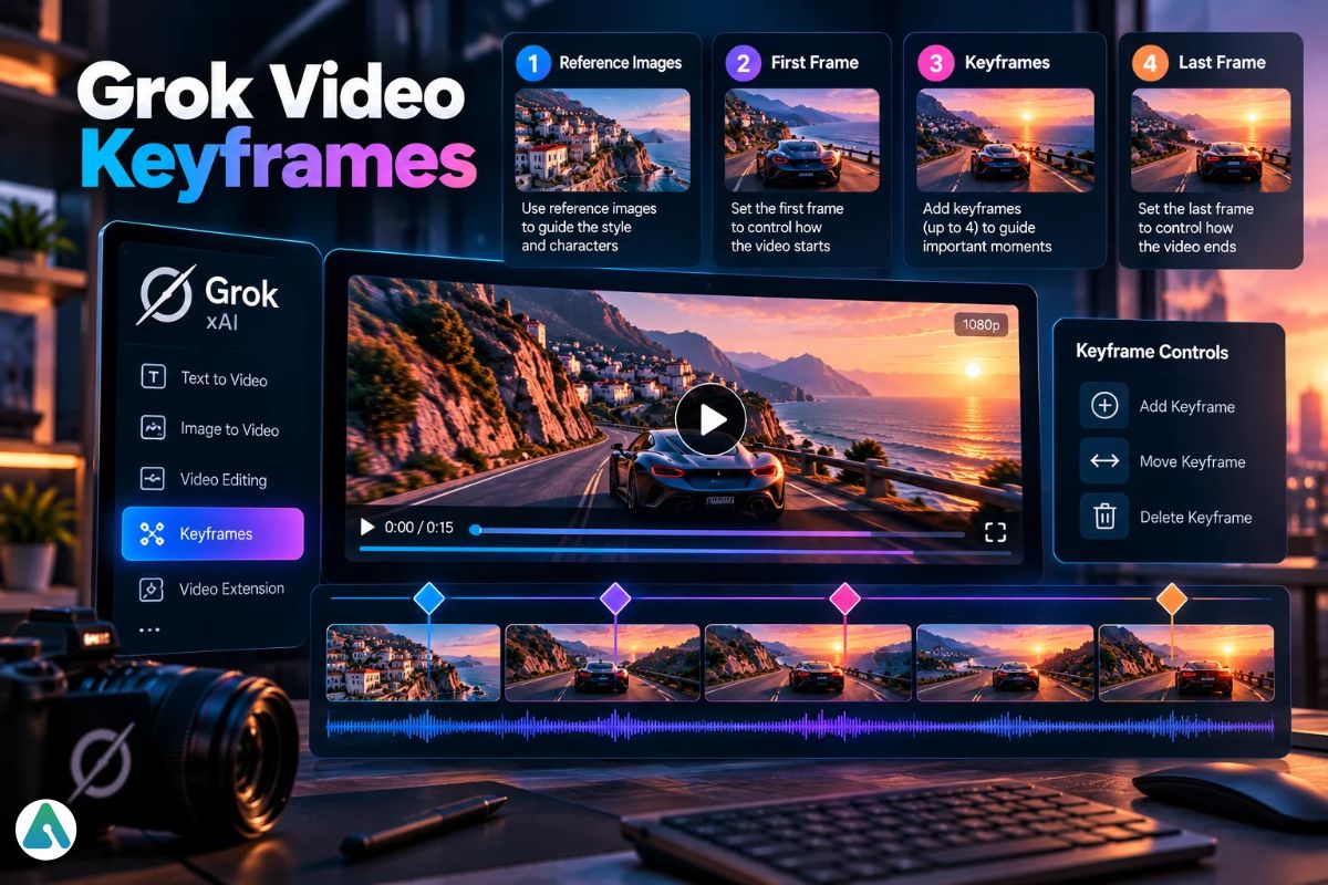 grok video keyframes