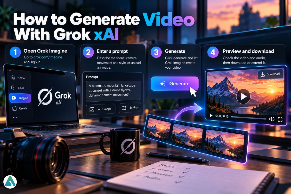 how to generate video with grok xai