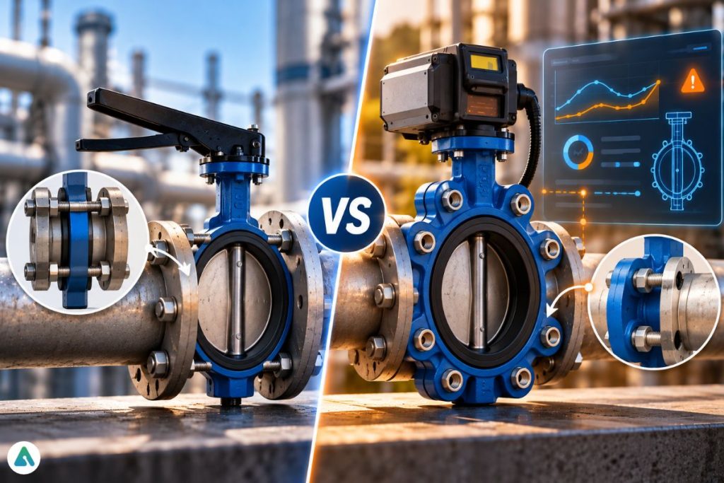 lug vs wafer butterfly valves