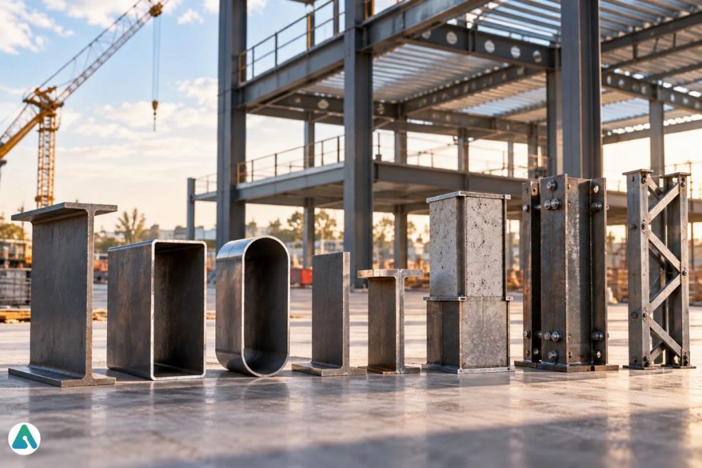 steel column types