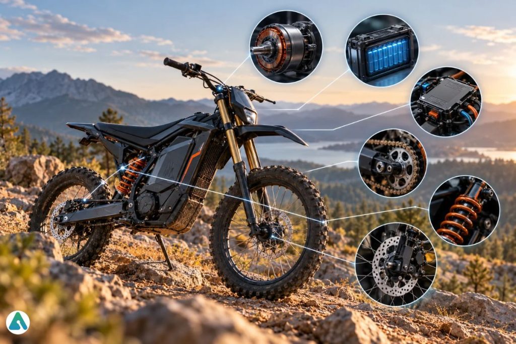 what makes an electric dirt bike fast
